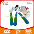 Stainless steel baby spoon set